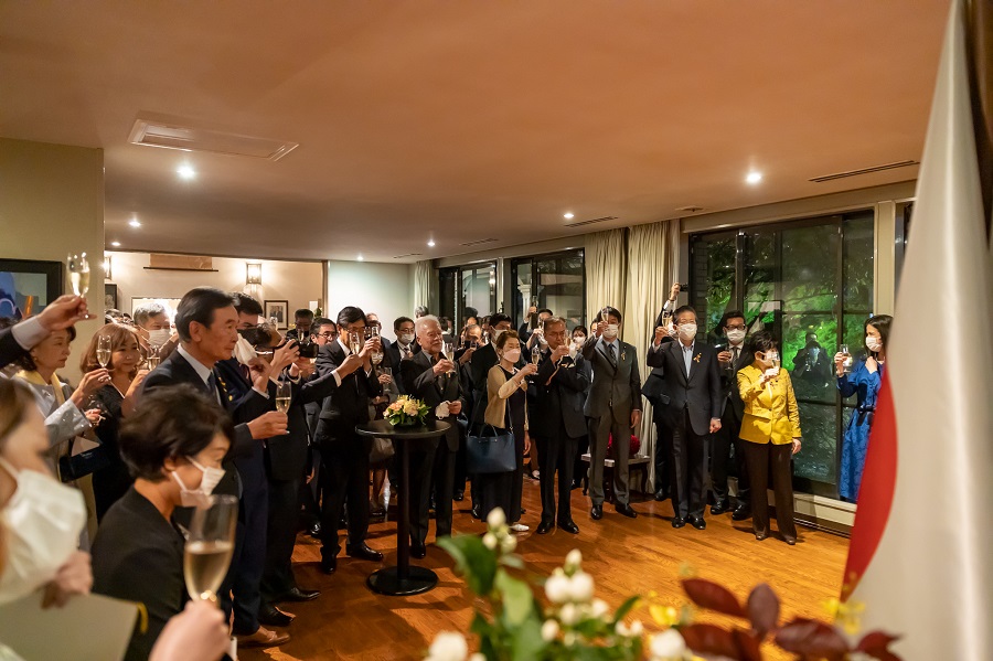 Farewell Reception Colombian Ambassador Santiago Pardo by Hersey Shiga