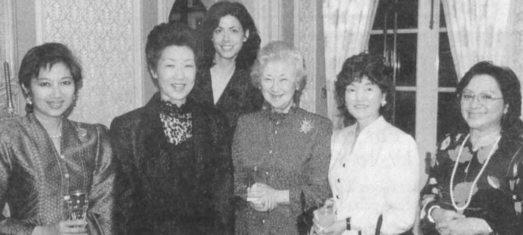 Benchapa Krairiksh, Takako Shimazu, Pamela Mori, Tessie Abe, Masatake Kusamichi, Datin Refeah Malai