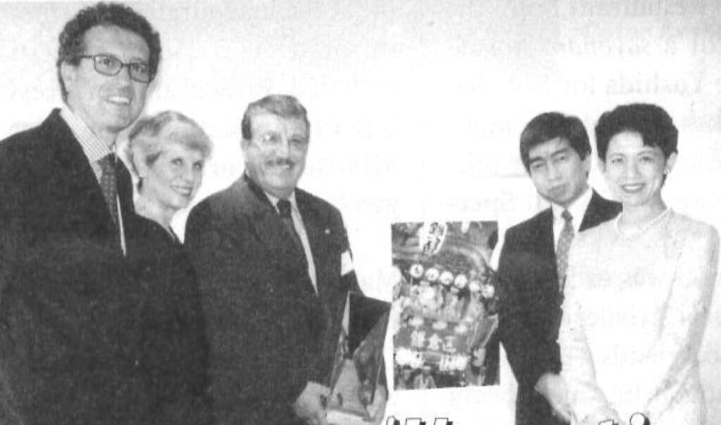 Luxembourg Ambassador Pierre Gramegna, Maria Teresa Avila, Ambassador Marcelo Avila and TIH Prince and Princess Takamado