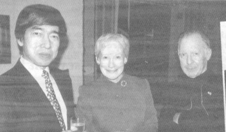 Prince Takamado, Nancy Kasselbaum Baker, Robin Berrington