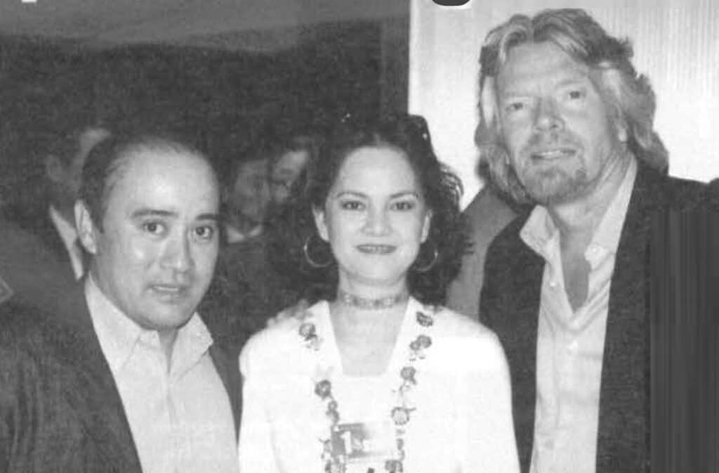 Richard Branson and Ireton Family