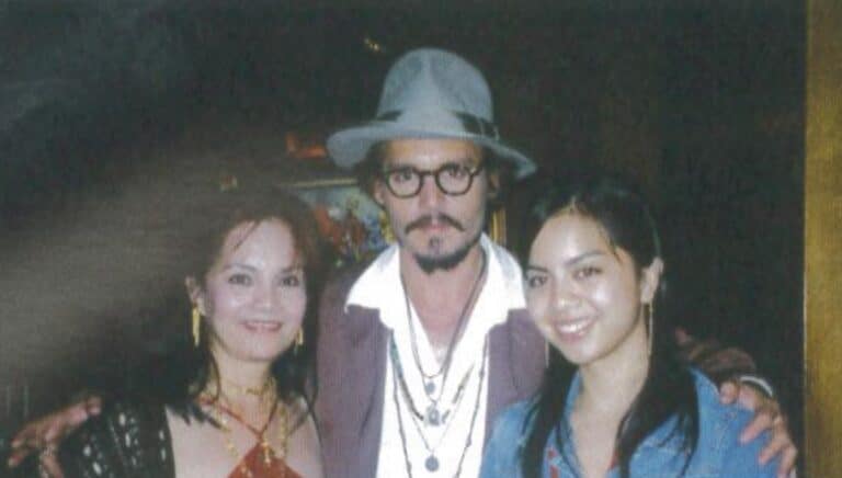 Johnny Depp in Tokyo 2005