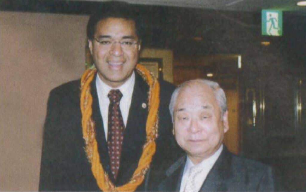 Honolulu Mayor Hannemann Susumu Sato