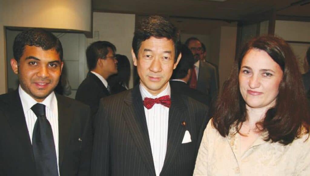 UAE Attache Mohamed Salem Al-Falahi, Shintaro ito, Elizabeth Margitic Mihelic