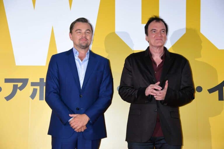 Leonardo Dicaprio and Quentin Tarantino in Japan for Once Upon a Time in Hollywood