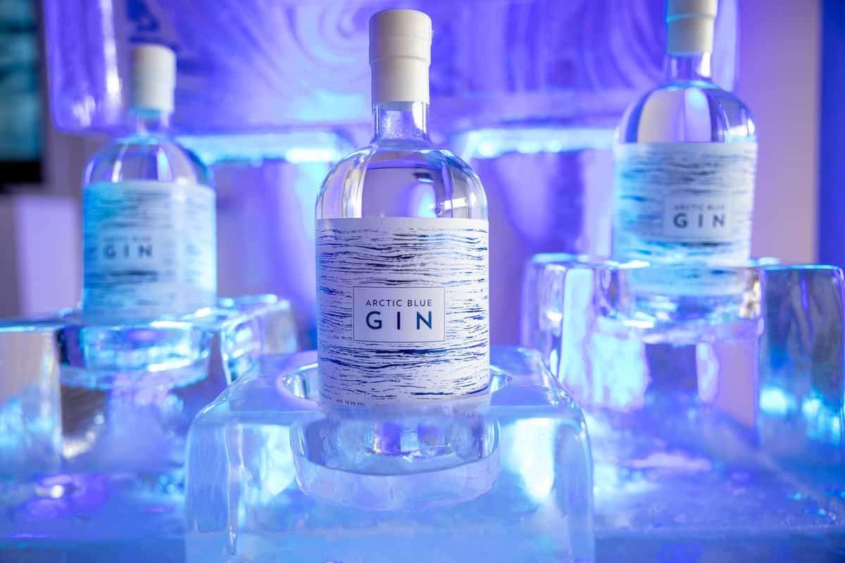 Arctic Blue Gin Drink
