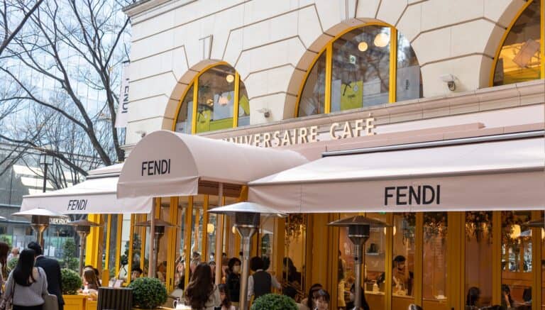 Fendi Café Anniversary – Say hello to the most stylish café in town.