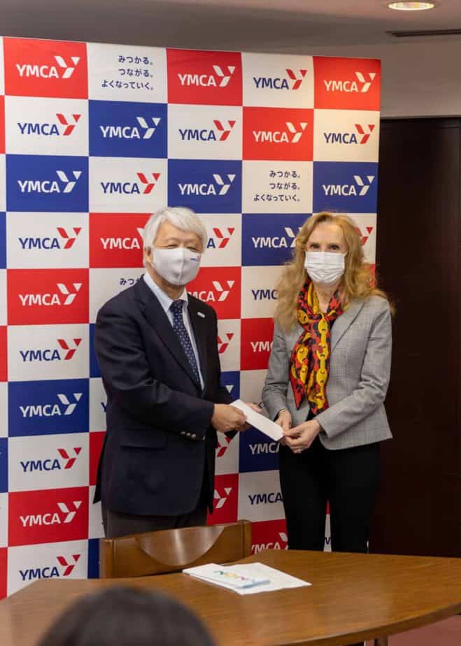 Mrs. Amira Benchérif, President of SWAAJ and wife of Algerian Ambassador, His Excellency Mr. Mohamed El Amine Benchérif