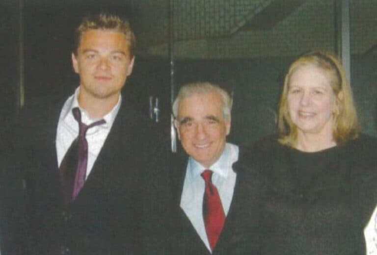 Leonardo DiCaprio, Martin Scorsese, Helen Scorsese in Tokyo 2007