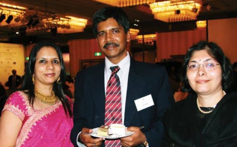 Hema Parekh, Sandeep Roy Choudhuri, wife Chitra