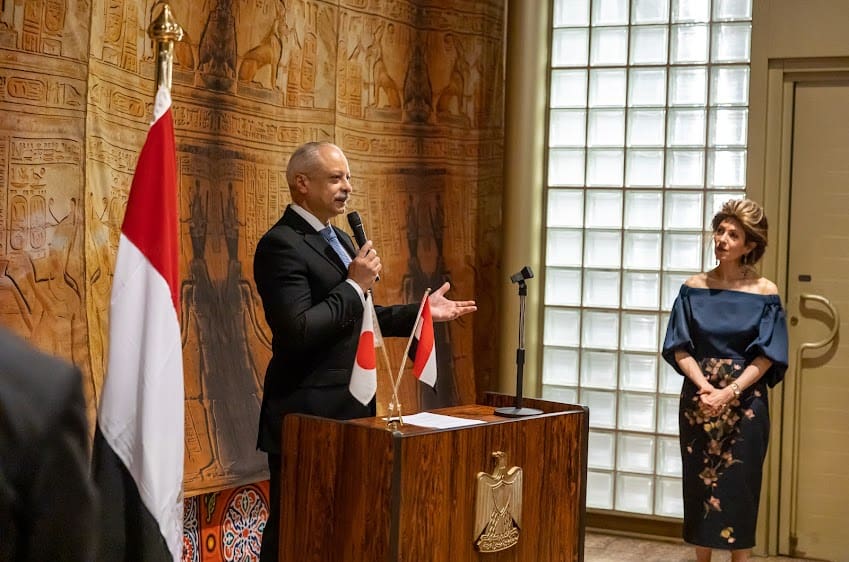 Ambassador Ayman Aly Kamel Farewell Reception by Hersey Shiga