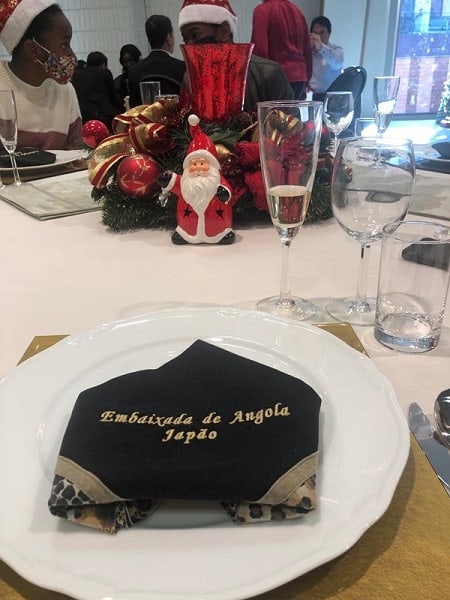 Merry Christmas from Angolan Embassy by Hersey Shiga