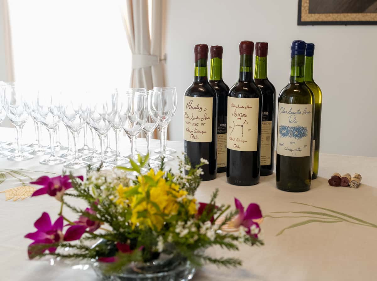 Organic Chilean Wine at the Chilean Embassy by Hersey Shigan