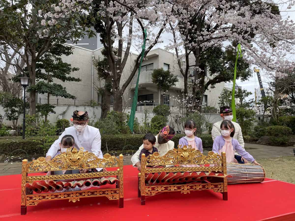 Hanami in Indonesian Embassy with Bali Ambiance by Hersey Shiga