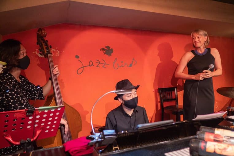 Anna Högberg and Friends Performed at JazzBird by Hersey Shiga
