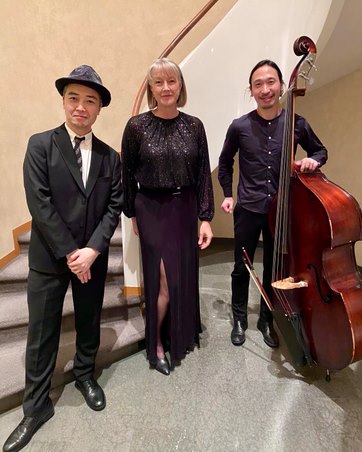 Anna Högberg and Friends Performed at JazzBird by Hersey Shiga