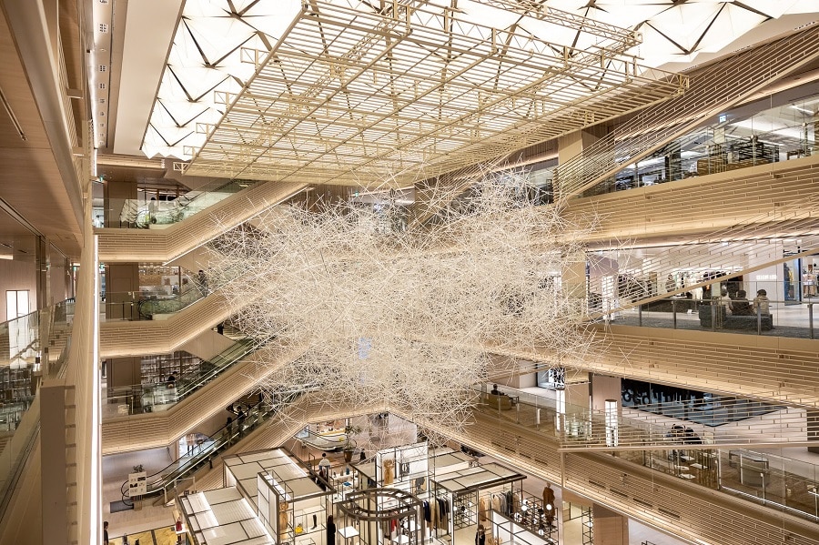 Louis Vuitton flagship store Roppongi Hills in Tokyo