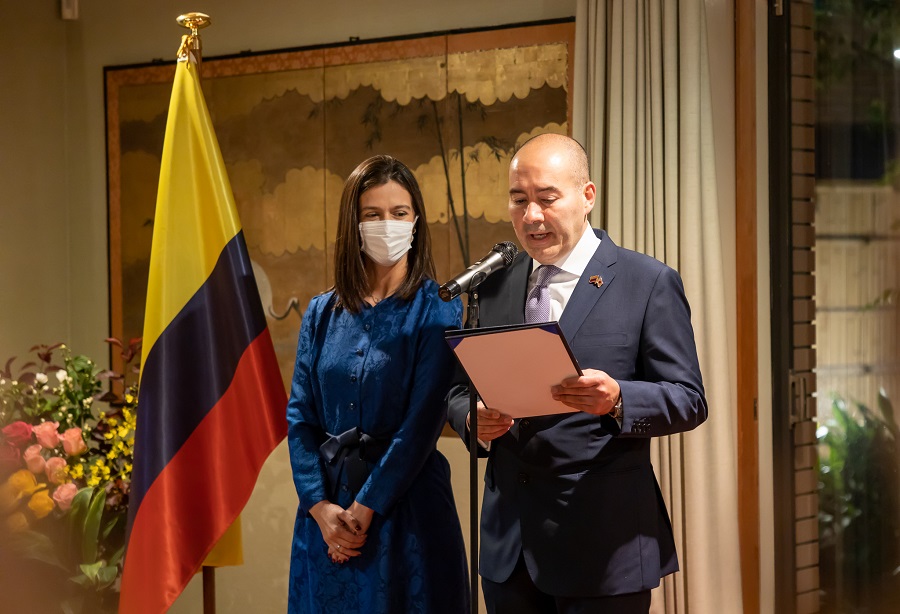 Farewell Reception Colombian Ambassador Santiago Pardo by Hersey Shiga