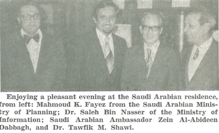 Saudi Arabian Ambassador Zein Al-Abideen Dabbagh