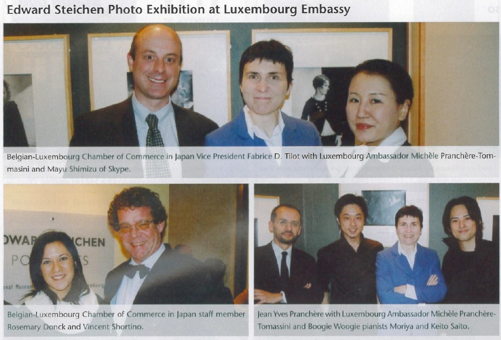 Luxembourg Photo Exhibition , Ambassador Michele Pranchere-Tomasini