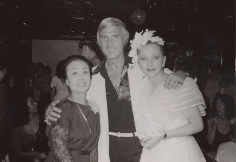 Bill Hersey, Hibari Misora, and Joan Shepard