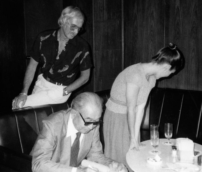 Bill Hersey, Carrie Fisher and Akira Kurosawa.