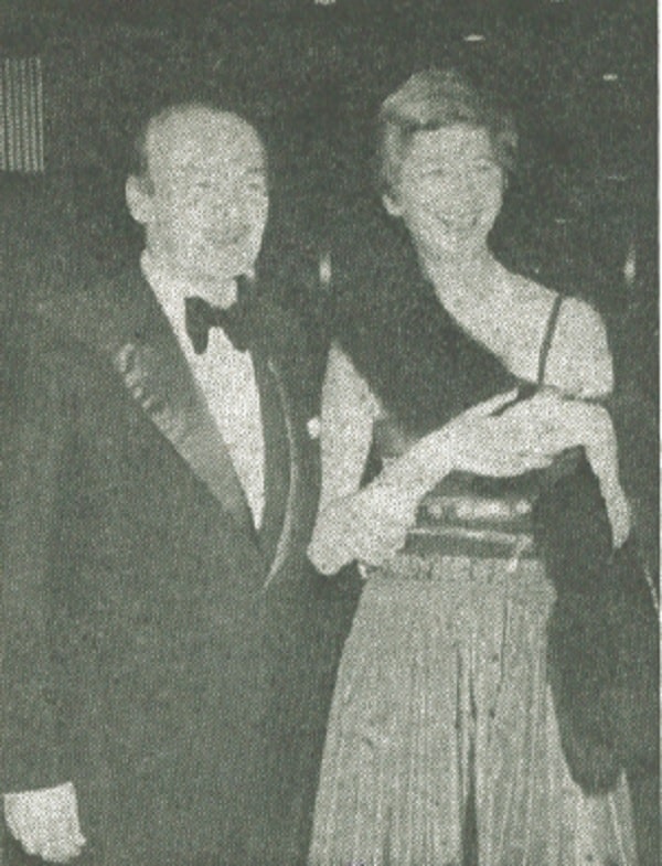 French Ambassador and Mme. Louis Dange at the ILBS Cherry Blossom Ball.