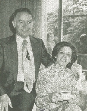 Jordanian Ambassador Amer Shammout and wife Hiyama.