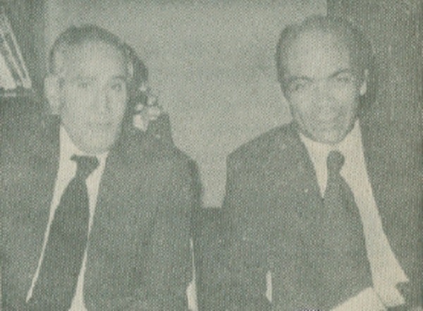 Egyptian Ambassador Mohsen Khalek with Dr. Moustafa Manialawi in Tokyo.