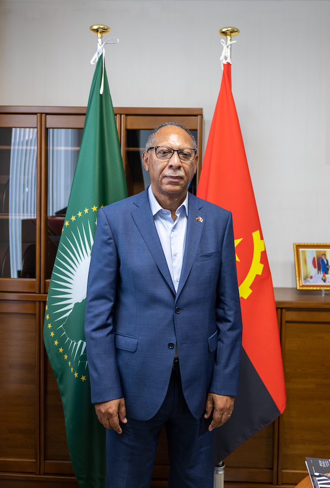Angolan Ambassador to Japan H.E. Rui Orlando F.C. Silva Xavier