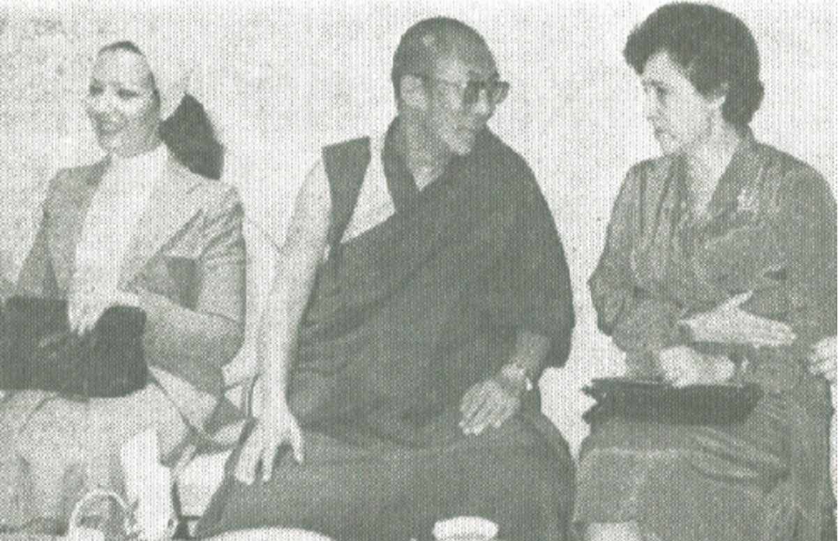 The Dalai Lama in Tokyo.