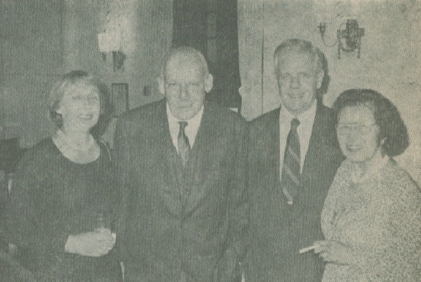 Lee and Richard Snyder, U.S. Minister-Counsellor Bill Sherman and Chiye Hachisuka.