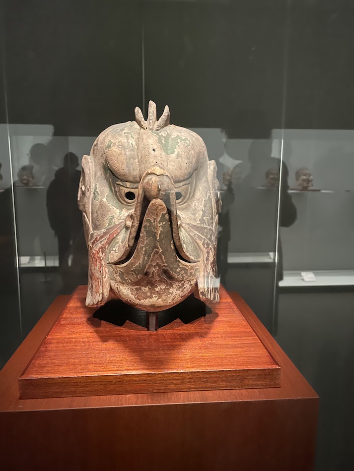 Original: Gigaku Mask: Garuda, Asuka period 7th century