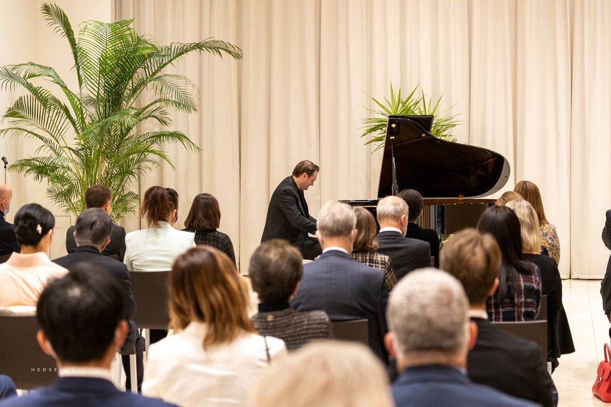 バリアフリーな音楽に触れる ベルギー大使館主催　フィリップ·ラスキン·コンサート