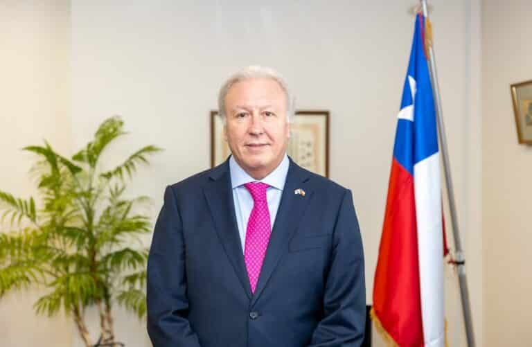 Chilean Ambassador to Japan, Ricardo G. Rojas.