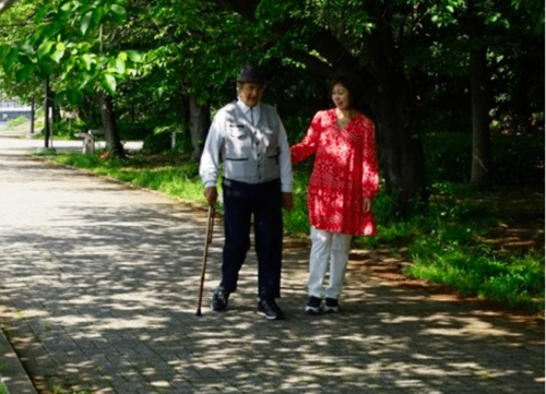 Former Ambassador of Morocco to Japan Mrs. Utako Alour and former Ambassador of Morocco to Japan Mr. Samir Arrour