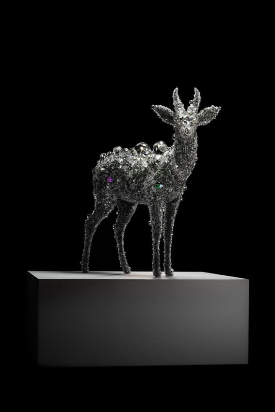 Kohei Nawa, PixCell-Reedbuck (Aurora), 2020, Courtesy of the artist and SCAI THE BATHHOUSE