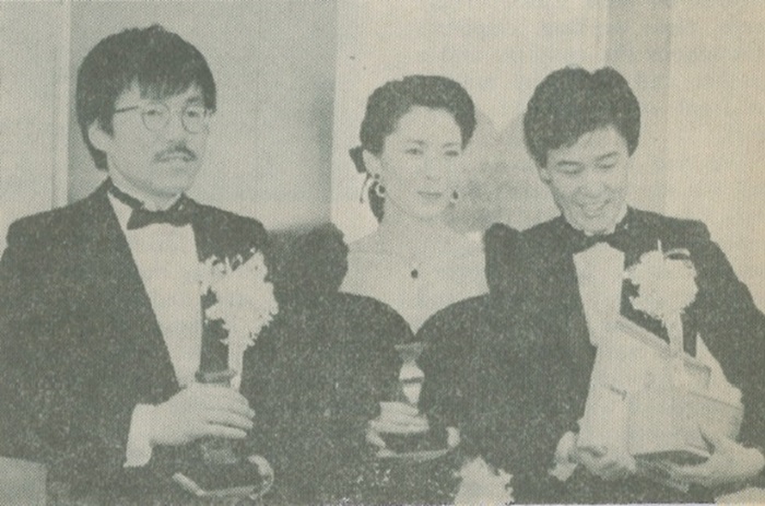 Clockwise, from right: Winners of the 6th Annual Japan Academy Awards included Mitsuru Hirata for best actor, Keiko Matsuzaka for best actress and Norio Kazama for best supporting actor. 