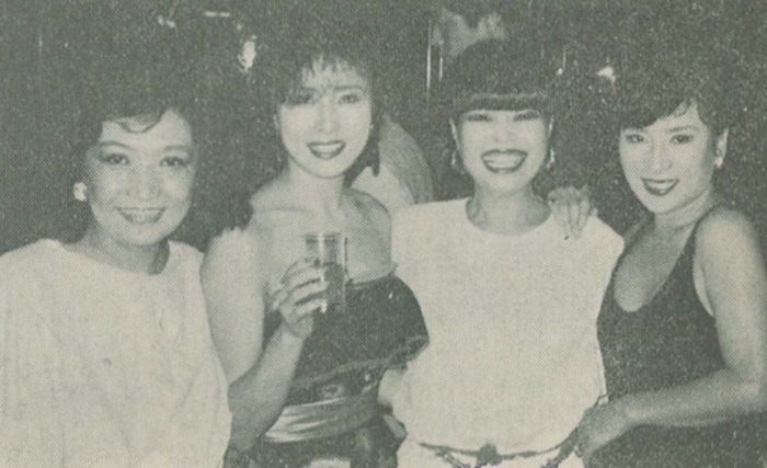Misa Watanabe, Rumiko, de- signer Yukiko Hanae and Carousel Maki